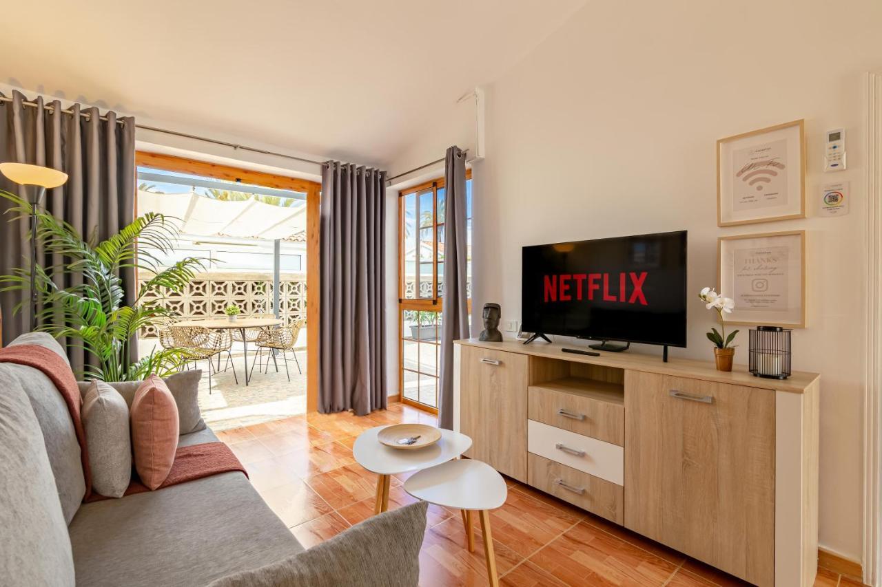 Canarian Holiday Home - Private Bungalow In Playa Del Ingles Maspalomas  Kültér fotó