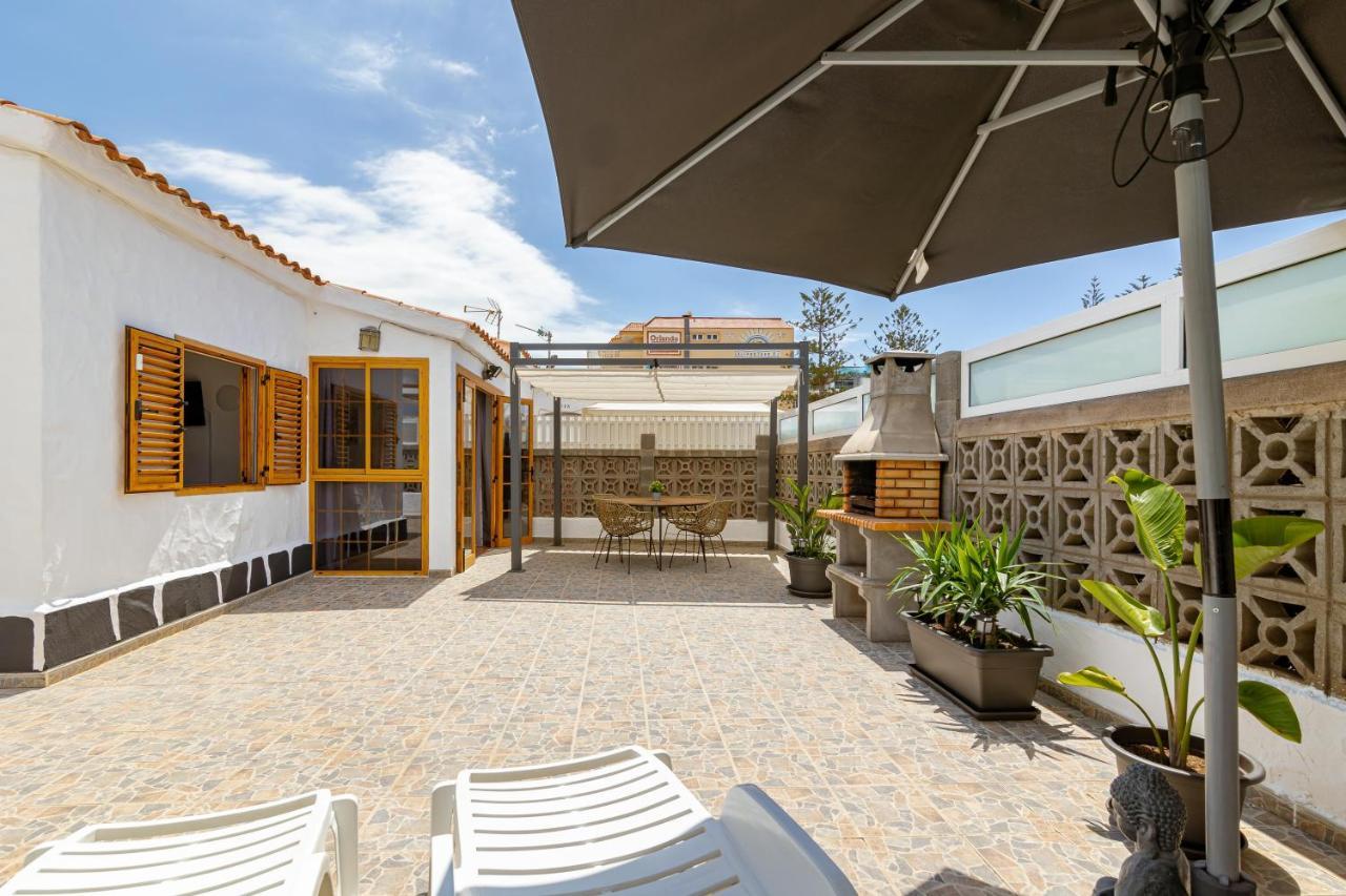 Canarian Holiday Home - Private Bungalow In Playa Del Ingles Maspalomas  Kültér fotó